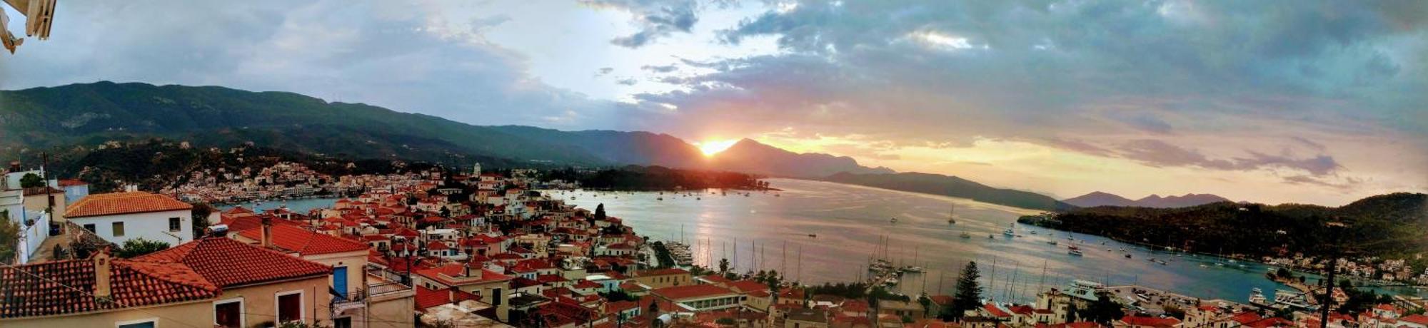 Summer Dream Poros Town Eksteriør bilde